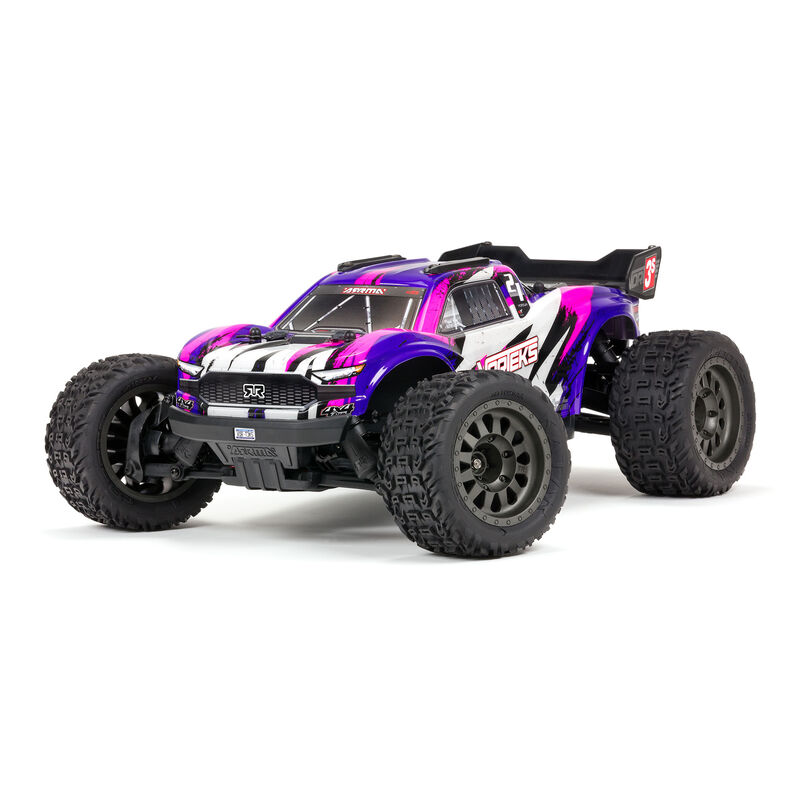 ARRMA VORTEKS 1-10 4WD 3S  Stadium Truck Purple