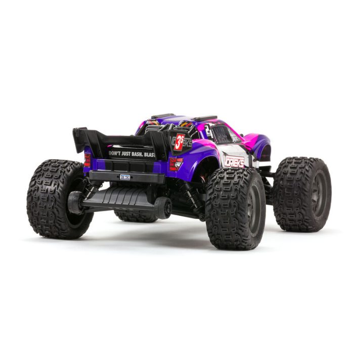 ARRMA VORTEKS 1-10 4WD 3S  Stadium Truck Purple