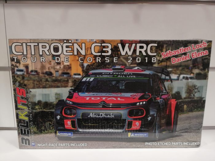 Citroen C3 WRC Loeb Tour de corse Kit Belkits 1-24