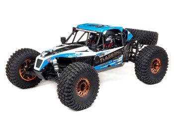 Lasernut U4 4WD Rock Racer Losi Brushless RTR with Smart and AVC Blue