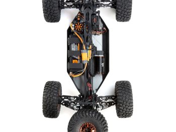 Lasernut U4 4WD Rock Racer Losi Brushless RTR with Smart and AVC Blue