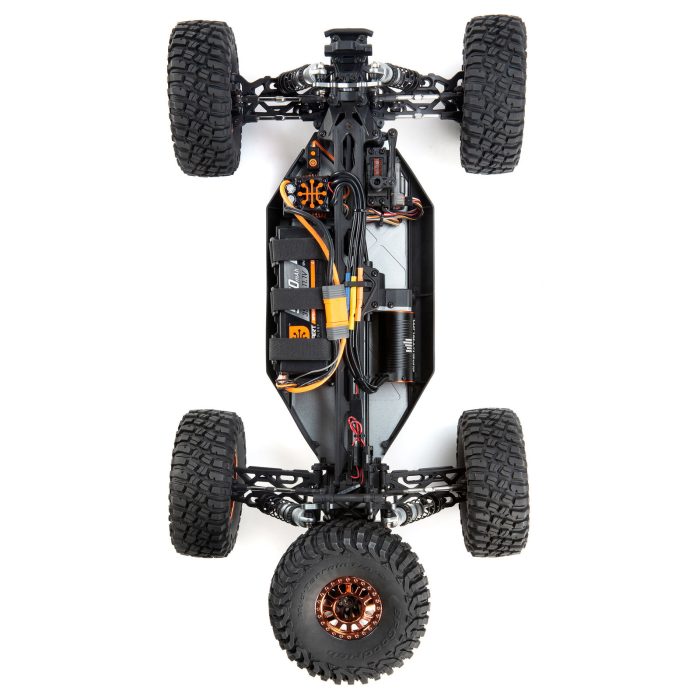 Lasernut U4 4WD Rock Racer Losi Brushless RTR with Smart and AVC Blue