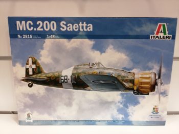 MC 200 Saetta Caccia bombardiere 1-48 kit Italeri