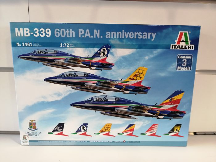 Aermacchi MB339 PAN Combo 3 Kit 1-72 Frecce tricolori