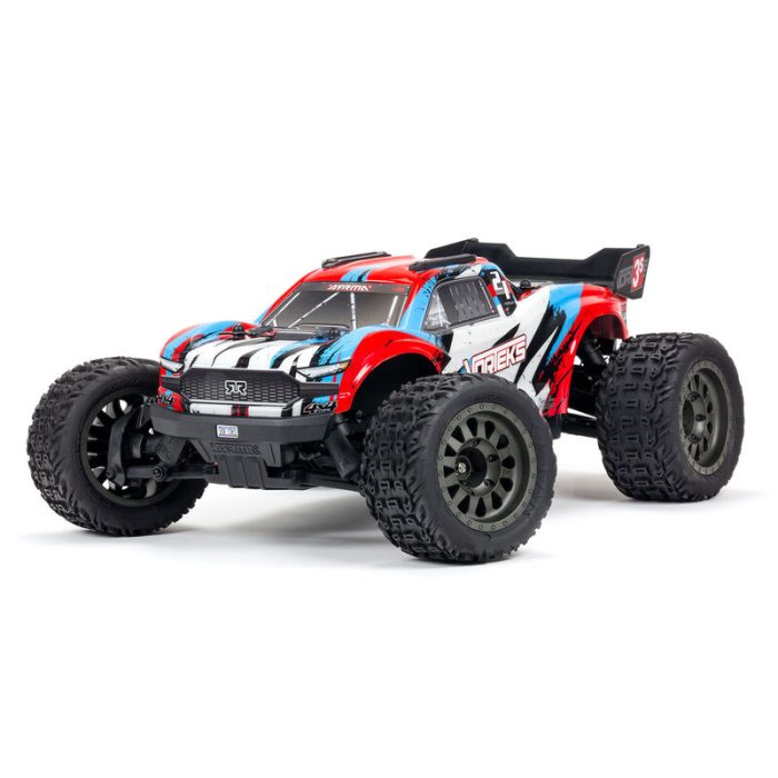 Arrma Vorteks 1-10 red monster truck