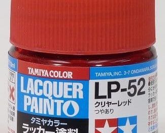 Lacquer Clear red LP-52