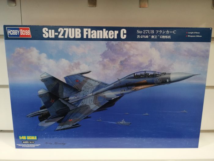 Su-27UB Flanker C Kit 1-48