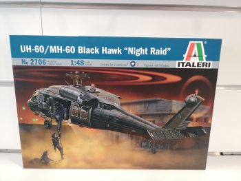 UH - 60  MH - 60 BLACK HAWK 1-48 elicottero militare