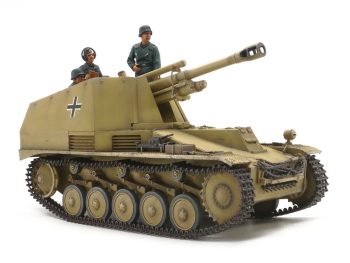 German Self-Propelled Howitzer Wespe Italian Front 1-35 semovente tedesco