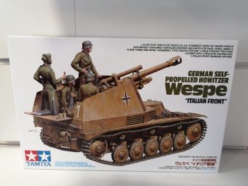 German Self-Propelled Howitzer Wespe Italian Front 1-35 semovente tedesco