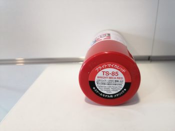 Mica Red rosso F60 spray per plastica tamiya