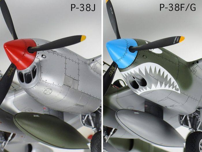 Aereo P-38 J Lightning tamiya 1-48