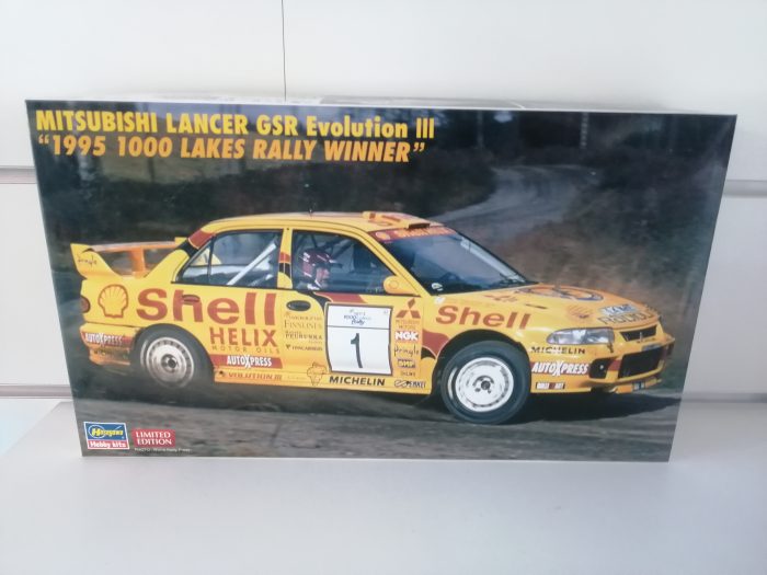 Mitsubishi Lancer GSR EVO III Rally 1000 Laghi 1-24 Kit