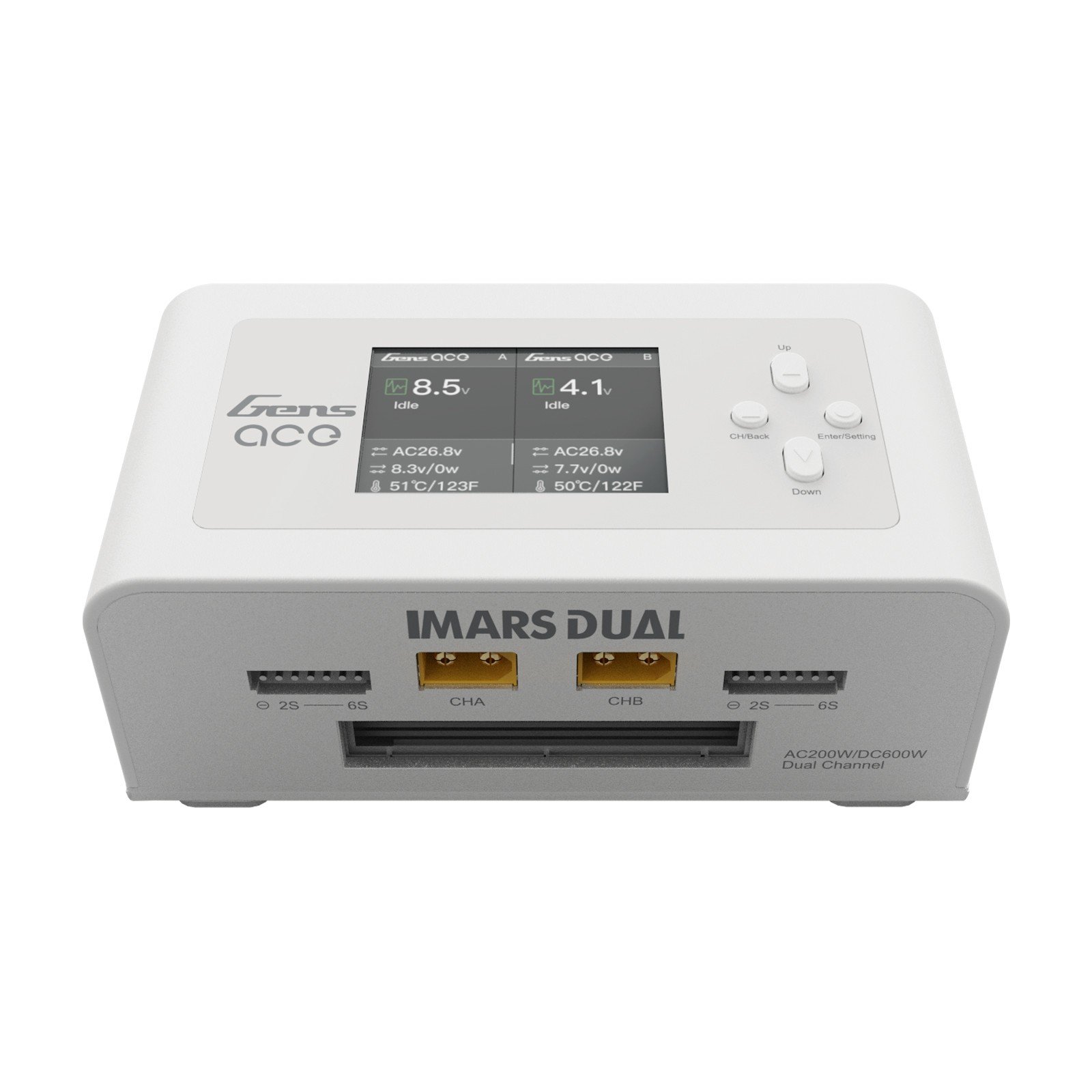 GensAce Imars Dual Channel 300W WHITE