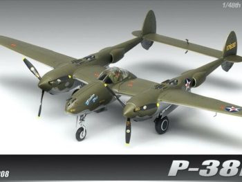 P38-F Lighting Glacier Girl 1-48 Academy