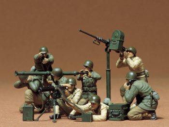 mitraglieri e mortaio americani 1-35 Tamiya