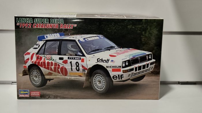 Lancia super delta 1992 Catalunya rally 1-24 hasegawa