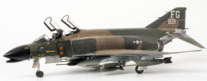 F4-c Phantom Guerra Vietnam 1-48 Academy