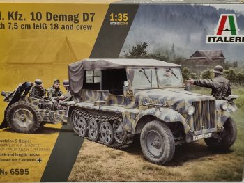 SD Kfz 10 demag d7 1-35 italeri