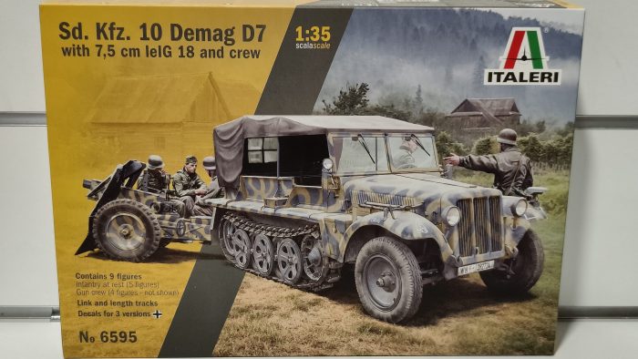 SD Kfz 10 demag d7 1-35 italeri