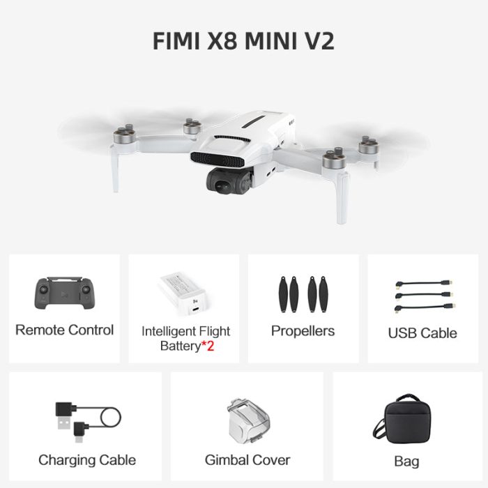 FIMI X8 Mini V2 combo 4k gps