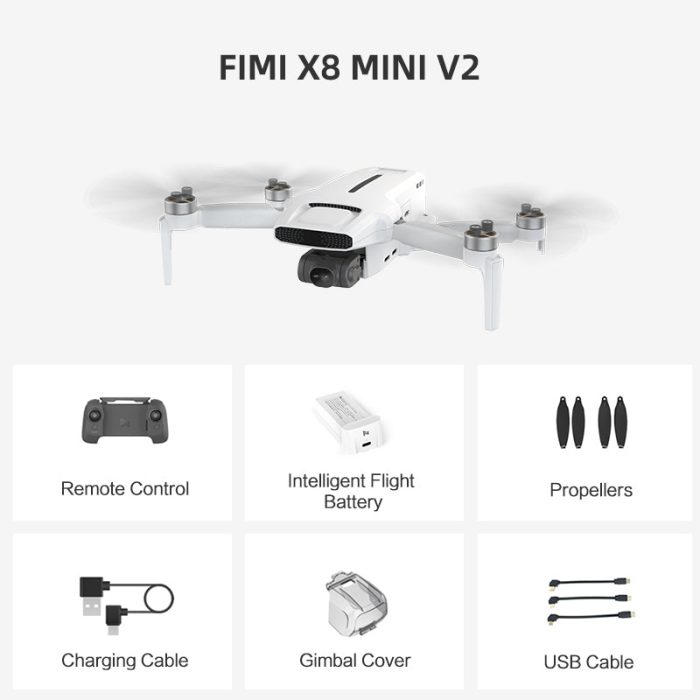 FIMI X8 Mini V2 quadricottero gps 4k