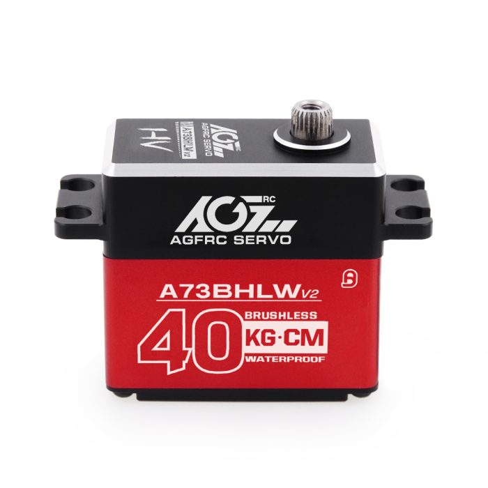 AGFrc A73BHLW V2 40KG 0.10Sec Superb Torque Brushless Waterproof Digital Servo