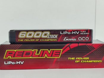 Gens ace Redline Series 6000mAh 7.6V 130C 2S2P