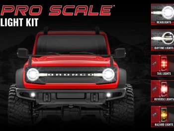 Kit luci PRO-SCALE Bronco TRX4M