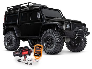 Traxxas Defender Trx4 con argano