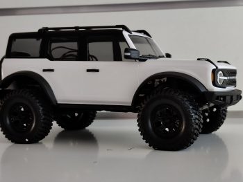 Traxxas trx-4M Bronco White