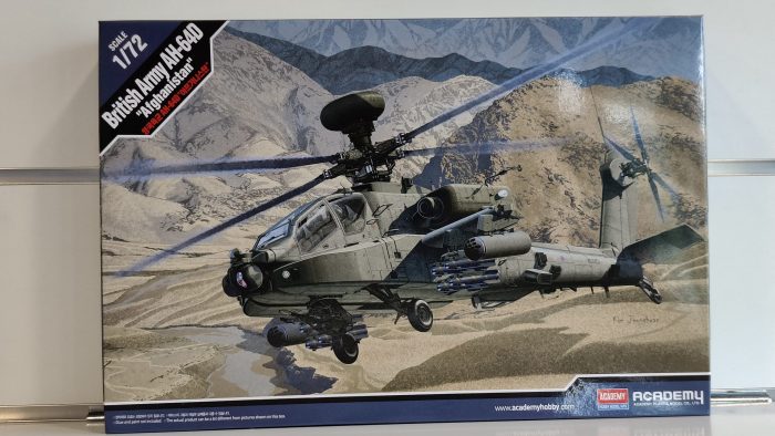 AH-64D Royal Army Afghanistan 1-72 ACademy