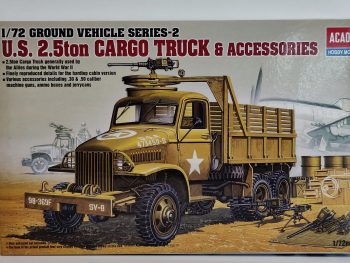 US Cargotruck e accessori 1-72 Academy diorama