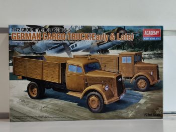 German Cargo truck 1-72 Academy
