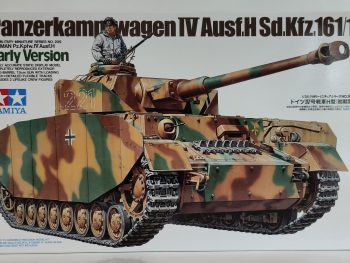 Carro tedesco Panzer IV H 1-35 Tamiya