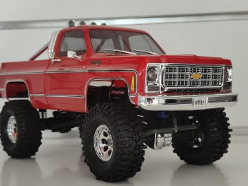 TRX-4M 1-18 Chevrolet K10 red