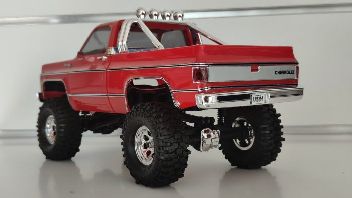 TRX-4M 1-18 Chevrolet K10 red