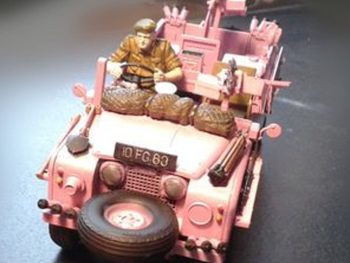 GB Landrover SAS Pink Phanter 1-35 Tamiya