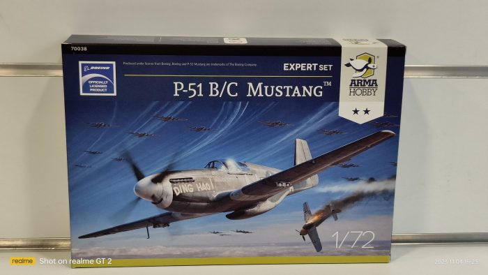 P-51 B-C MUSTANG EXPER SET 1-48 kit arma hobby