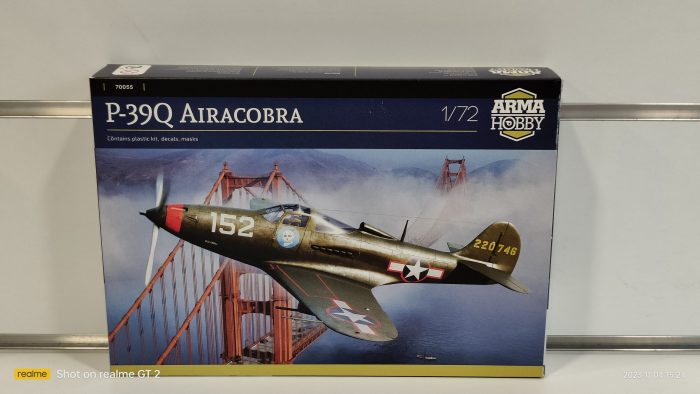 P-39Q AIRCOBRA 1-72 arrma hobby kit