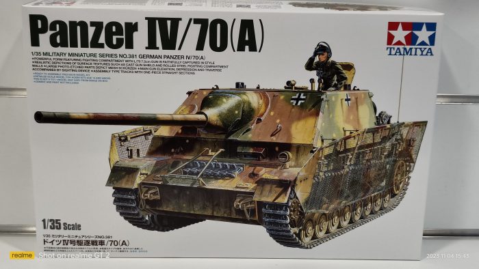 GERMAN PANZER IV-70 A 1-35