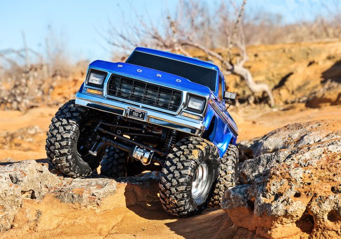 Trx- 4 Ford F- 150 1979 High Trail Edition Crawler 1:10 -blu