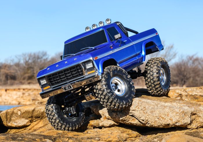 Trx- 4 Ford F- 150 1979 High Trail Edition Crawler 1:10 -blu