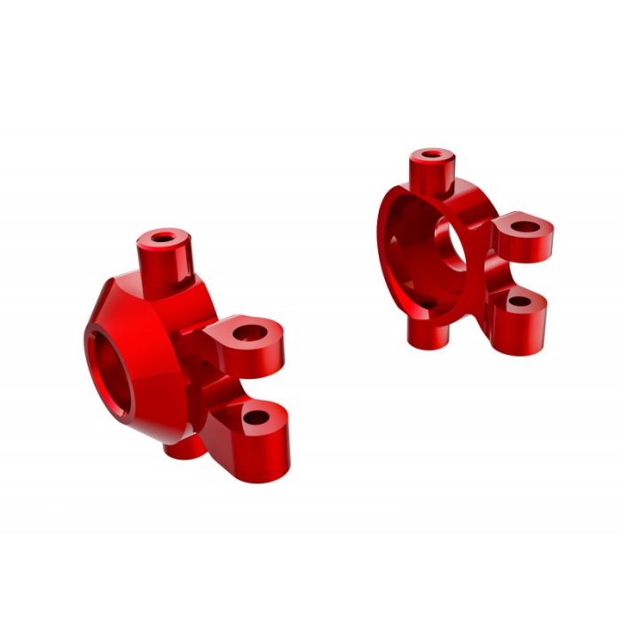 Blocchetti Sterzo Alluminio ROSSO 6061-T6