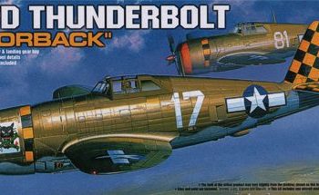 P-47D Thunderbolt Razor Back 1-72 Academy