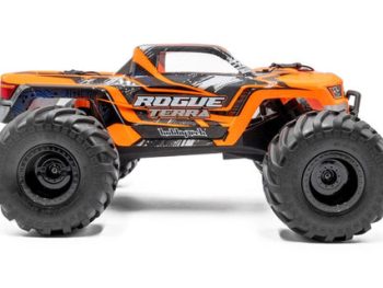 Rogue Terra Brushed Monster RTR con Batteria e caricabatteria