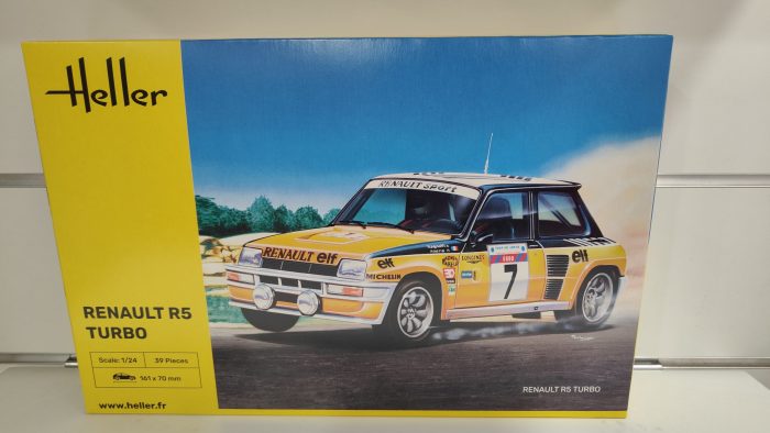 Renault R5 Turbo 1-24 kit Heller