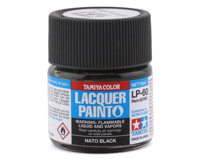 Lacquer Nato Black LP-60