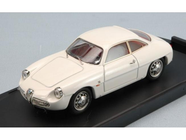 alfa-romeo-giulietta-sz-street-1960-white-1-43-modellino diecast Alfa Romeo diecast 1-43 Giulietta sprint