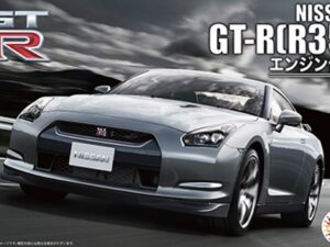 kit da costruire in scala 1-24 autogiapponese nissan gtr35 con motore dettagliato